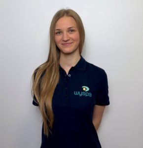 Fizjoterapeutka dziecięca w Centrum Terapii Wyspa Gdańsk – magister fizjoterapii, specjalistka NDT Bobath, PNF, DNS pediatria, integracja sensoryczna, terapia niemowląt i dzieci z chorobami genetycznymi.